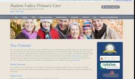 
							         New Patients - Hudson Valley Primary Care								  
							    