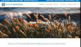 
							         New Patients | Palos Verdes Medical Group								  
							    