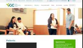 
							         New Patients - Patients | Vista Community Clinic								  
							    