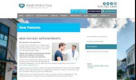 
							         New Patients | Raleigh Medical Group								  
							    
