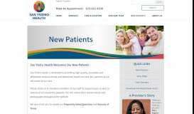 
							         New Patients | SYHC								  
							    