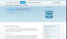 
							         New Pediatric Patients - Greenwich, CT								  
							    