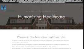 
							         New Perspectives Health Care								  
							    