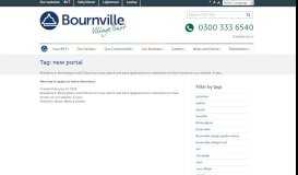 
							         new portal : Bournville Village Trust								  
							    