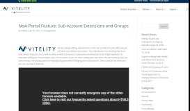 
							         New Portal Feature: Sub-Account Extensions and Groups - Vitelity Is ...								  
							    