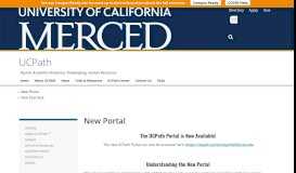
							         New Portal | UCPath								  
							    