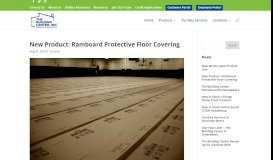 
							         New Product: Ramboard Protective Floor Covering - The Building Center								  
							    