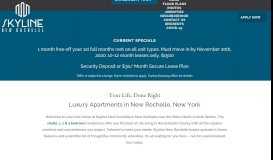 
							         New Rochelle Apartments | Skyline New Rochelle								  
							    