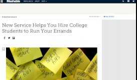 
							         New Service Helps You Hire College Students to Run Your ...								  
							    