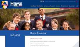 
							         New Staff 2018 - Hume Anglican Grammar								  
							    