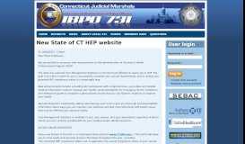 
							         New State of CT HEP website | IBPO Local 731								  
							    
