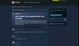 
							         New Steam chat update invites not working. :: Help and Tips ...								  
							    