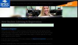 
							         New Student Advising & Registration | South Puget Sound Community ...								  
							    