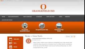 
							         New Student Enrollment • News - Orangefield ISD								  
							    
