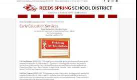 
							         New Student Information - Reeds Spring School District								  
							    