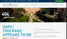 
							         New Student Institute - Mount Vernon Nazarene University								  
							    