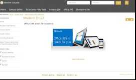 
							         !NEW! Student Office 365 Email - Main View | Student Email | myGeneva								  
							    