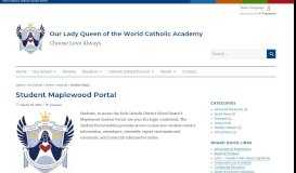 
							         *NEW* Student Portal – Jean Vanier Catholic High School								  
							    
