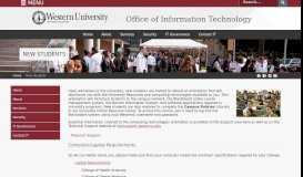 
							         New Students | Computing Resources - Western University of Health ...								  
							    