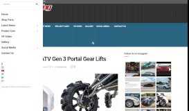 
							         New SuperATV Gen 3 Portal Gear Lifts – Vivid Racing News								  
							    