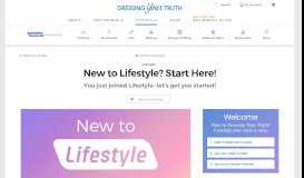 
							         New to Lifestyle? Start Here!								  
							    