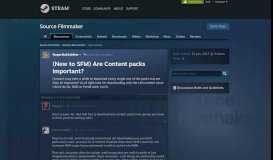 
							         (New to SFM) Are Content packs important? :: Source Filmmaker ...								  
							    