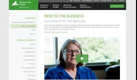 
							         New To The Business - National Life Group								  
							    