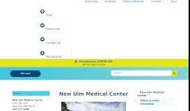 
							         New Ulm Medical Center | Allina Health | New Ulm, MN								  
							    