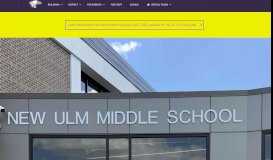 
							         New Ulm Public Schools								  
							    