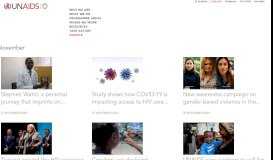 
							         New UNAIDS web portal reinforces its commitment to accountability ...								  
							    