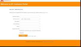 
							         New User? Click here to apply! - JFC Customer Portal - JFC International								  
							    