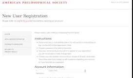
							         New User Registration - Online Application Portal | American ...								  
							    