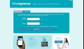 
							         New User - School Gateway Login								  
							    