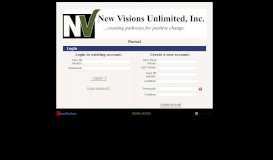 
							         New Visions Unlimited, Inc. - Portal - Powered by BestNotes!								  
							    