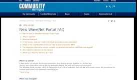 
							         New WaveNet Portal FAQ | Pepperdine University | Pepperdine ...								  
							    