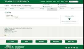 
							         New WINGS Portal | CaTS | Information Technology | Wright State ...								  
							    