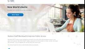 
							         New World eSuite | Tyler Technologies								  
							    