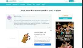 
							         New world international school khobar, Khobar forum - Expat.com								  
							    