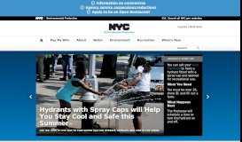 
							         New York City Department of Environmental Protection - NYC.gov								  
							    