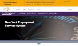 
							         New York Employment Services System								  
							    