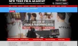
							         New York Film Academy | Acting, Photography, & Film School								  
							    
