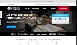 
							         New York Institute of Photography: Online Photography School								  
							    