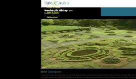 
							         Newbattle Abbey - Parks & Gardens								  
							    