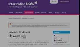 
							         Newcastle City Council - Information Now								  
							    