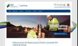 
							         Newcastle & North Tyneside Street Lighting Services								  
							    