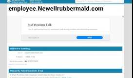
							         Newellrubbermaid - SAP NetWeaver Portal								  
							    