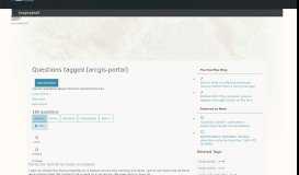 
							         Newest 'arcgis-portal' Questions - Geographic Information Systems ...								  
							    