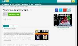 
							         Newgrounds Art Portal 1.01 Free Download								  
							    