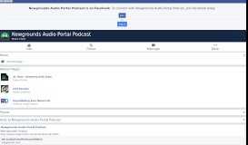
							         Newgrounds Audio Portal Podcast - Home | Facebook								  
							    