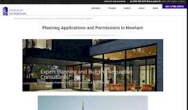 
							         Newham Architects & Planning Applications | Extension Architecture								  
							    